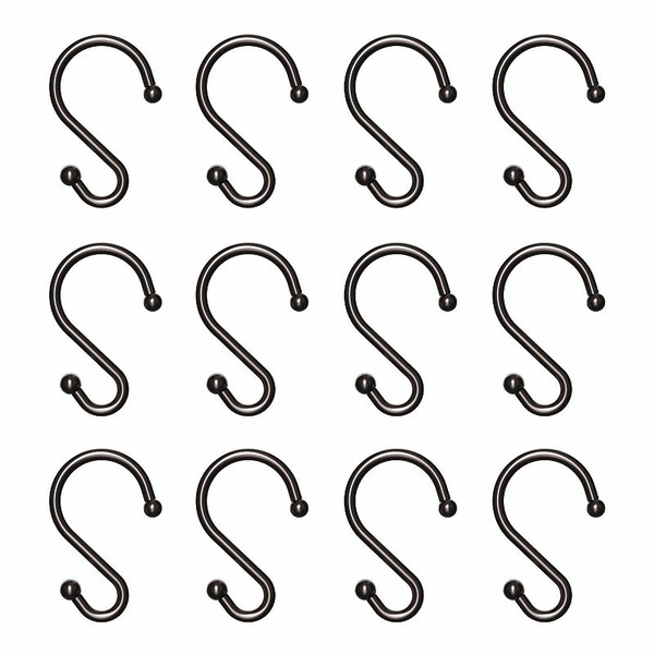 Sonoma Goods For Life ® No Rust S Shower Curtain Hooks, Oil Rubbed Bronze