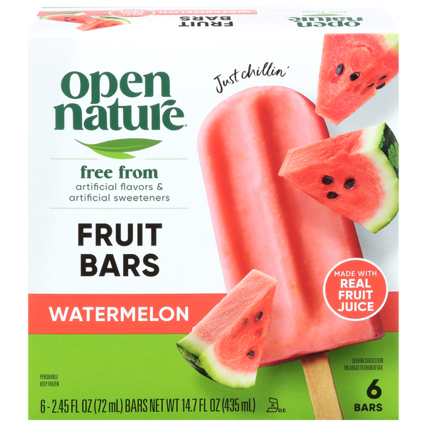 Open Nature Watermelon Fruit Bars