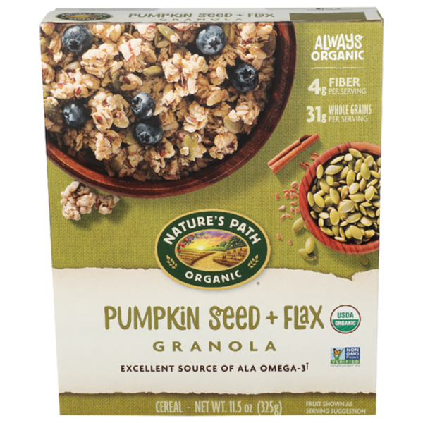 Nature's Path Organic Pumpkin Seed + Flax Granola