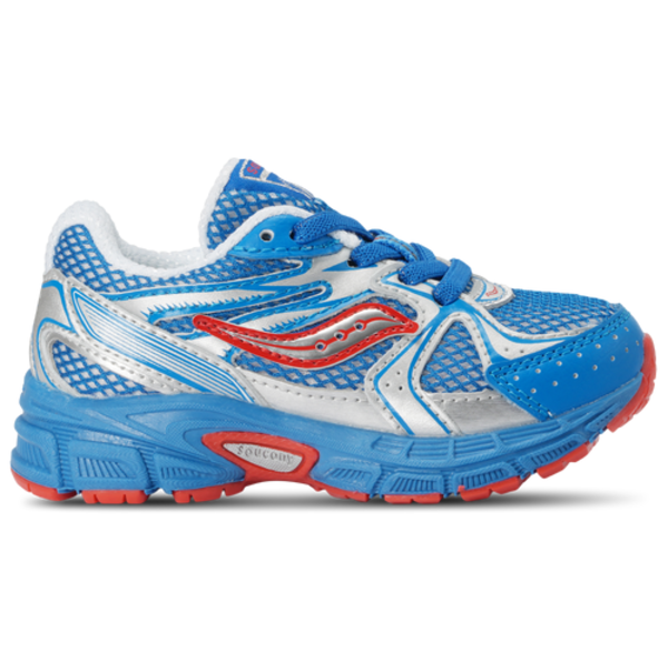 Saucony Boys' Omni 9 Spring Infant Shoe, Size 8 - Red/White/Blue
