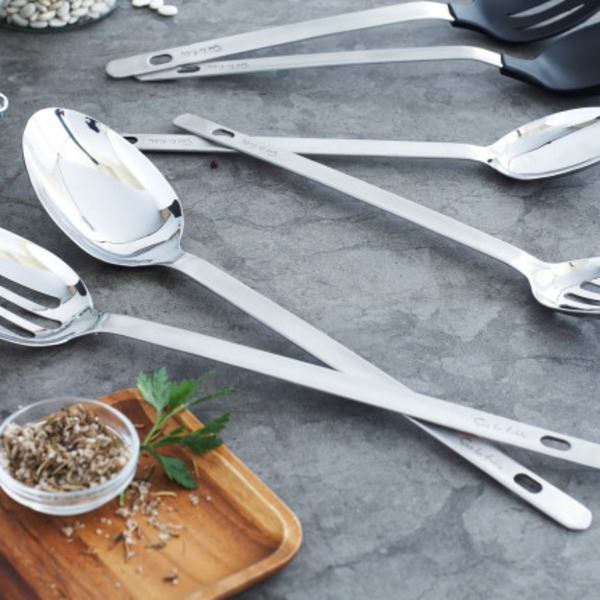 Sur La Table 14" Stainless Steel Spoon