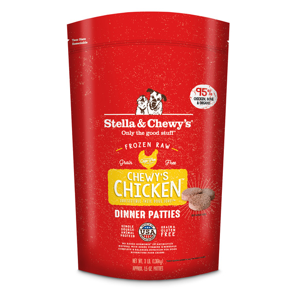 Stella & Chewy’s Frozen Chewy's Chicken Patties
