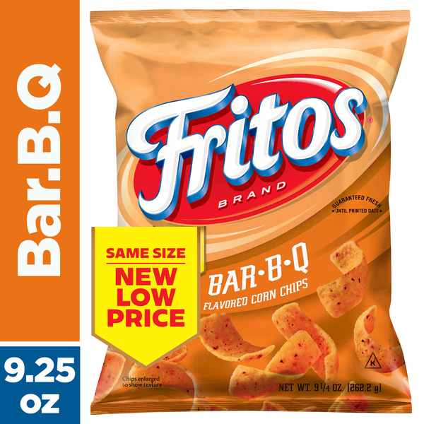Fritos Corn Chips Bar.B.Q Flavor