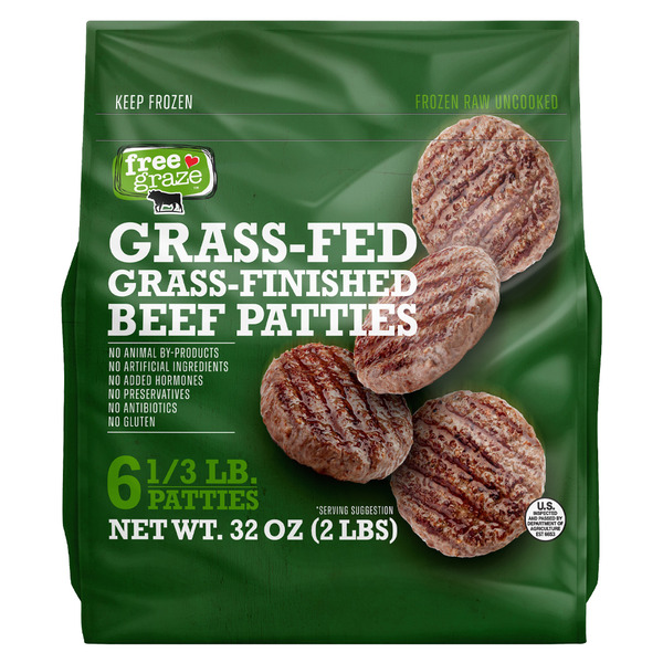 Free Graze Grass-Fed Beef Patties