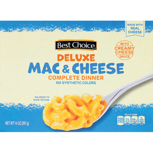 Best Choice Deluxe Macaroni/Cheese Same-Day Delivery or Pickup