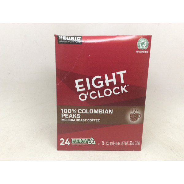 Eight O'Clock Colombian Peaks K-Cup Pods Same-Day Delivery