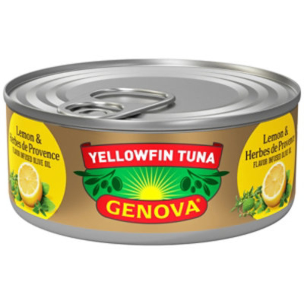 Genova Premium Yellowfin Tuna in Lemon and Herbes de Provence Infused Olive Oil