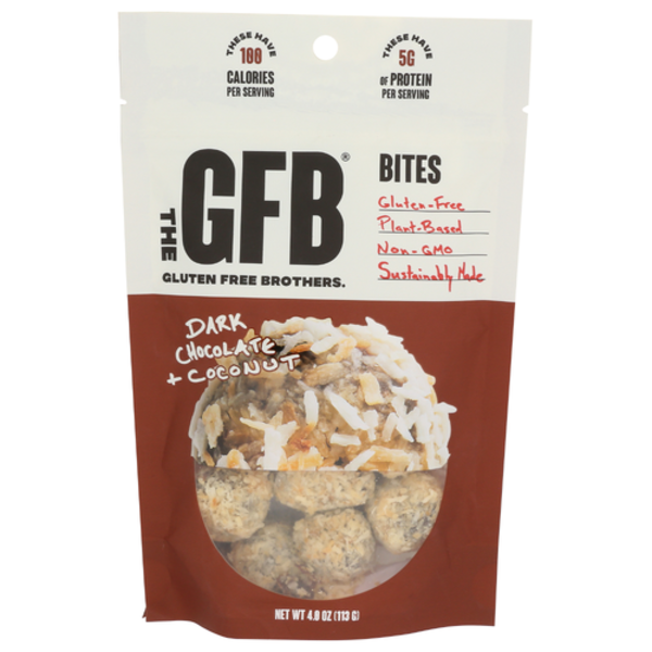 The Gluten Free Bar Dark Chocolate Coconut Bites