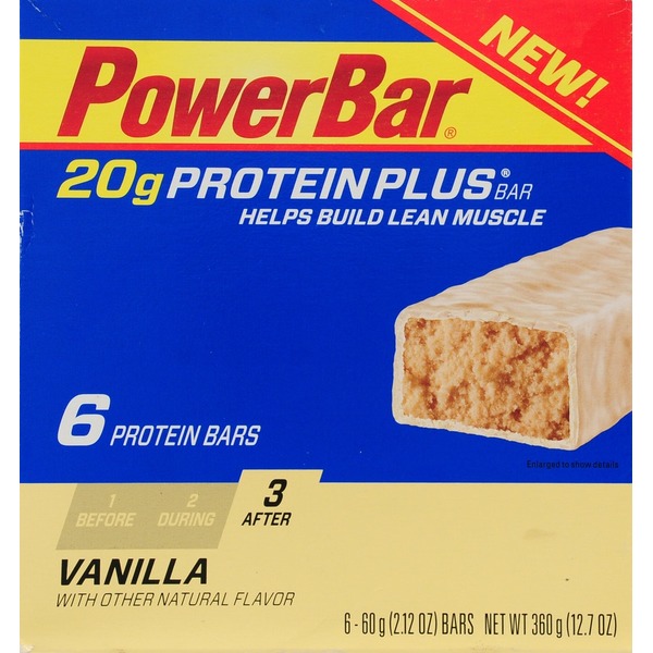 PowerBar ProteinPlus Vanilla Protein Bars (12.7 oz) from Kroger Instacart