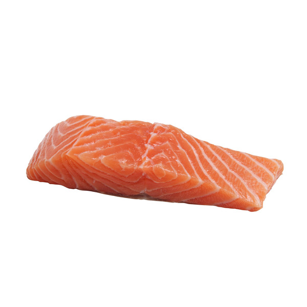 Kirkland Signature Farmed Skin-On Salmon Portions, Raised Without Antibiotics