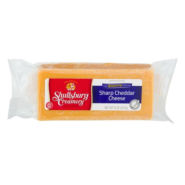 Shullsburg Creamery Sharp Cheddar Cheese Same-Day Delivery