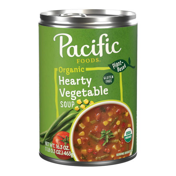 Pacific Foods Organic Hearty Vegetable Soup Same-Day