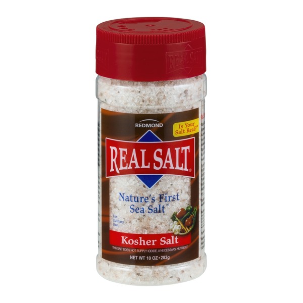 Redmond Real Real Salt Kosher Salt (10 oz) from Berkeley Bowl Instacart