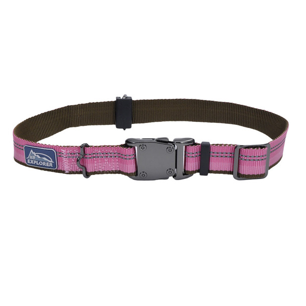 K9 Explorer Rosebud Pink Adjustable Collar