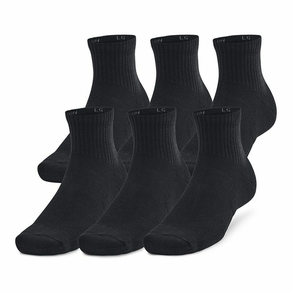 Under Armour Unisex Training Cotton Cushioned Quarter Socks