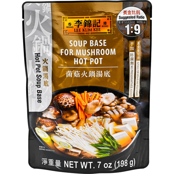 Lee Kum Kee Hot Pot Soup Base For Mushroom
