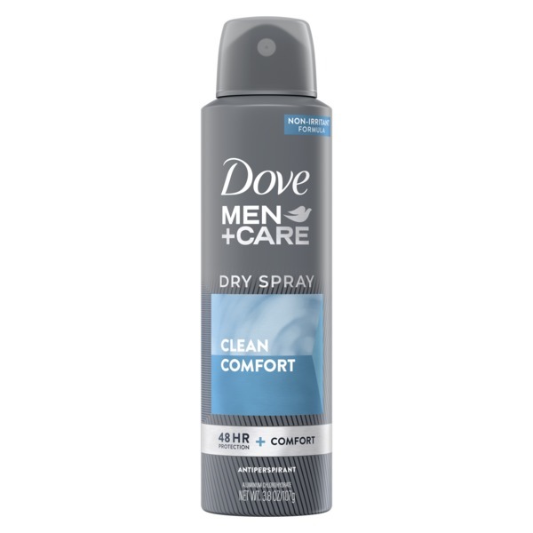 Dove Men Care Antiperspirant Dry Spray Clean Comfort 3 8 Fl Oz