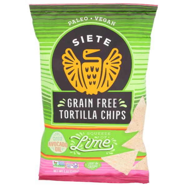 Siete Lime Grain Free Tortilla Chips