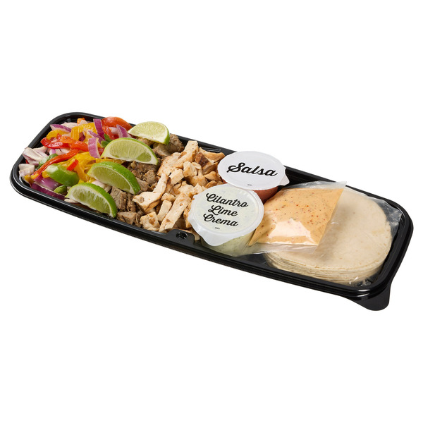 Kirkland Signature Beef and Chicken Fajita Kit, 12-count