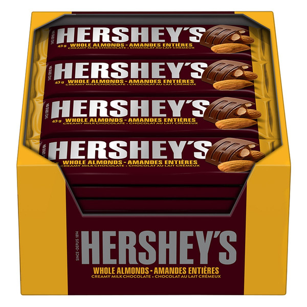 Hershey's Milk Chocolate with Almonds Bar (Case)