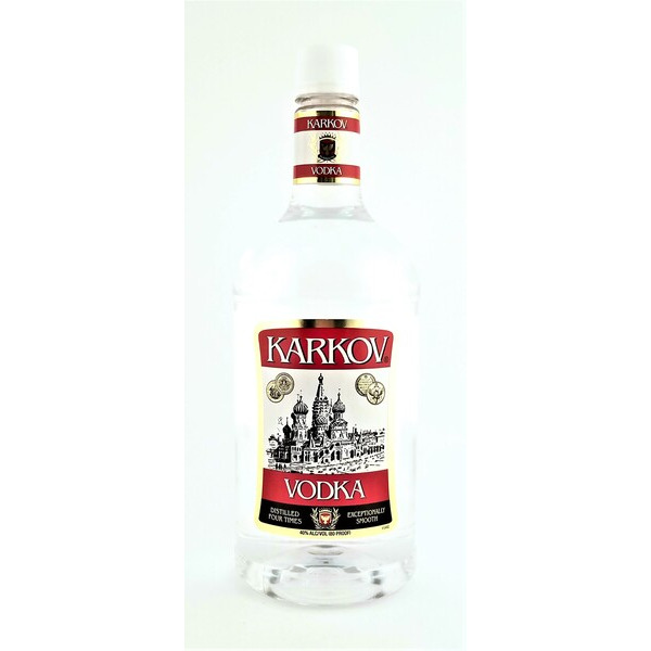 Karkov 80 Proof Vodka Same-Day Delivery or Pickup | Andy's Liquor