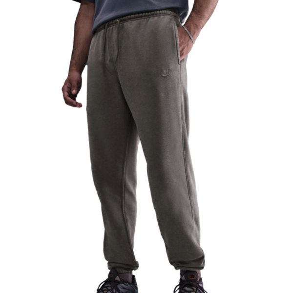 Nike Men's Club Fleece Washed Cuffed Pants, XL - Cave Stone