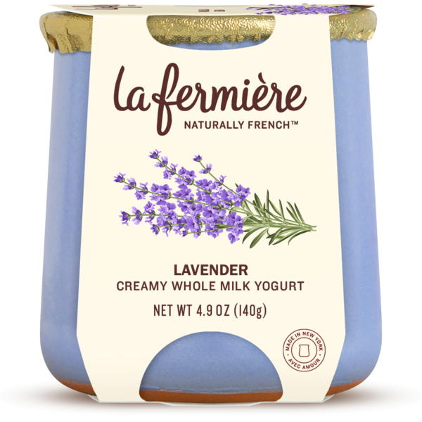 La Fermière Creamy French Yogurt, Lavender Same-Day Delivery | Met
