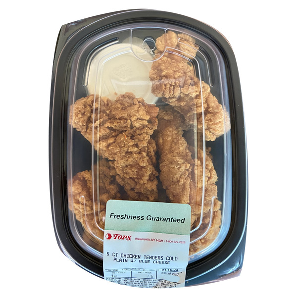 Topps Chicken Tops Markets Tops Cold Plain Chicken Tenders w/ Blue Cheese Same-Day ...