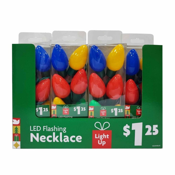 6 LED Flashing Necklace Same-Day Delivery | Family Dollar