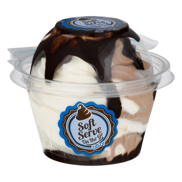 Soft Serve On The Go Ice Cream Vanilla Chocolate 8 Fl Oz Instacart