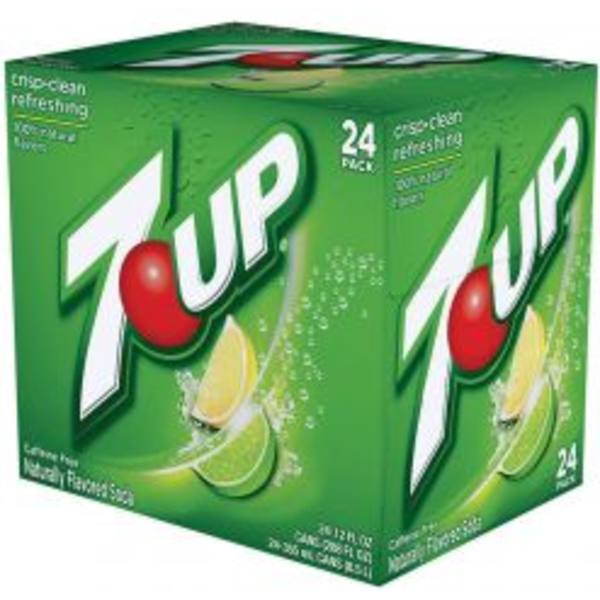 7-Up Soda - 24/12 oz cans