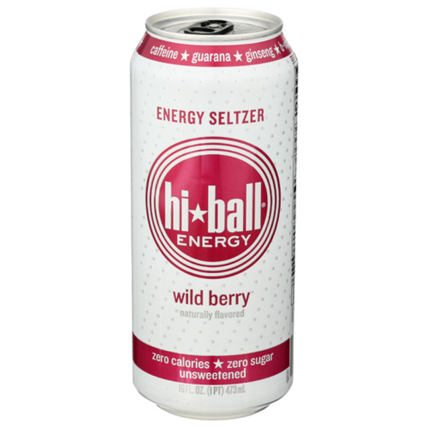Hiball Energy Wild Berry Sparkling Energy Water Same-Day Delivery