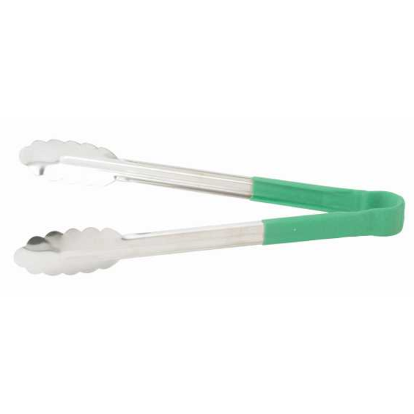 Winco - Utility Tong Green - 12"