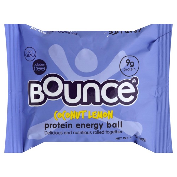 Bounce Protein Energy Ball, Coconut Lemon (1.41 oz) Instacart
