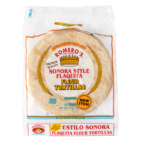 Romero's Sonora Style Soft Taco