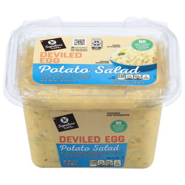 Signature Cafe Potato Salad, Deviled Egg