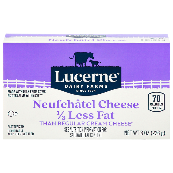 Lucerne Cheese, Neufchatel