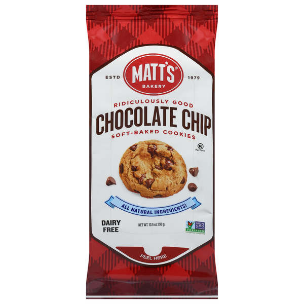 Matt's Bakery Cookies, Soft-Baked, Chocolate Chip Same-Day