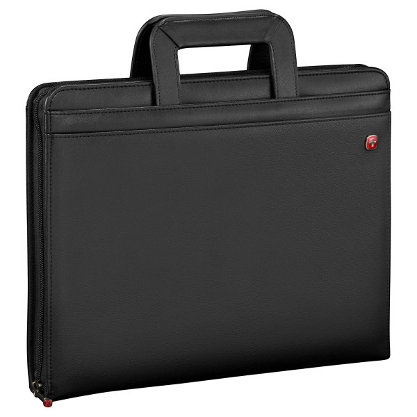 Wenger 601389 Black Venture Vinyl Padfolio & Notepad