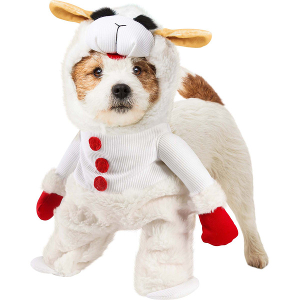 Rubie's II Lamb Chop Pet Dog Costume, XL - White