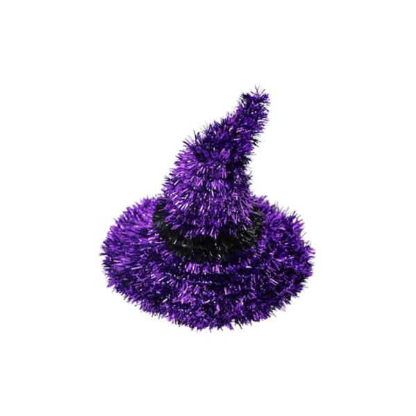 Ashland Tinsel Witch Hat - Purple