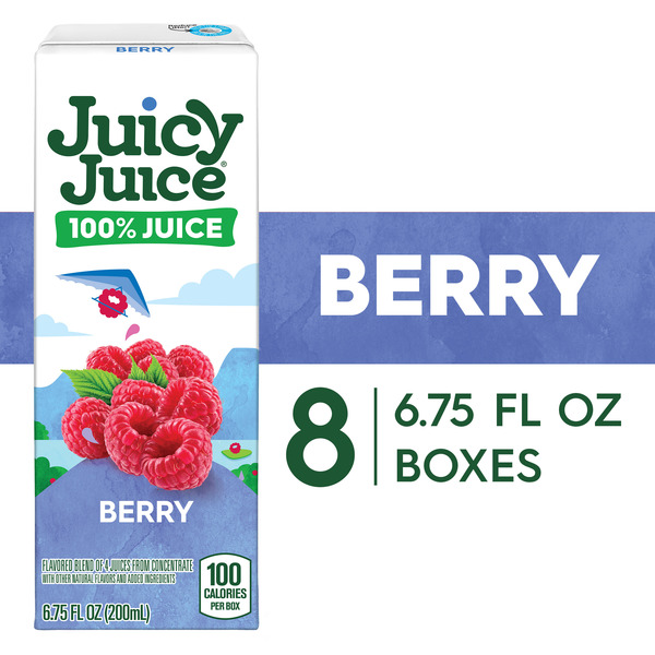 Juicy Juice 100% Juice Berry Juice Boxes