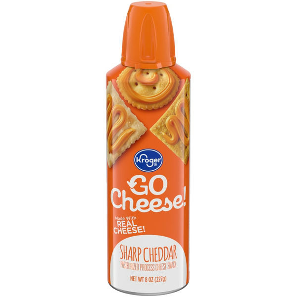 Kroger Kroger Aerosol Sharp Cheddar Spray Cheese SameDay Delivery or