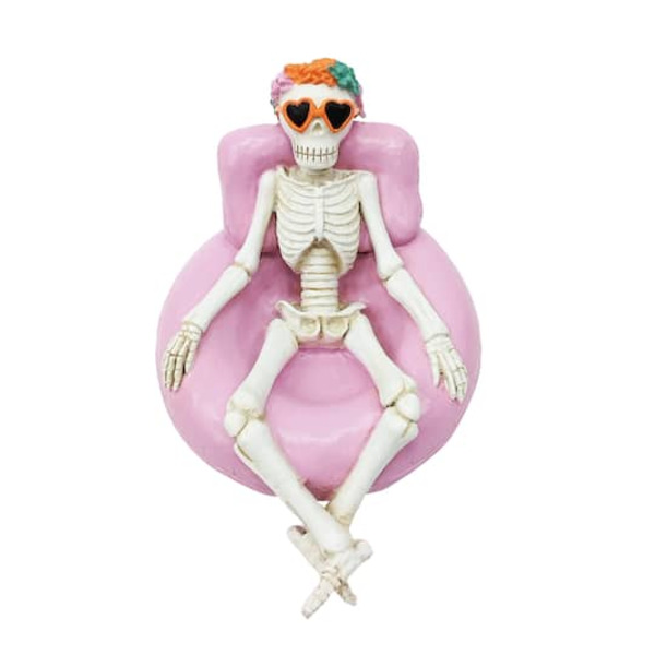Ashland Skeleton with Pool Float Tabletop Decor