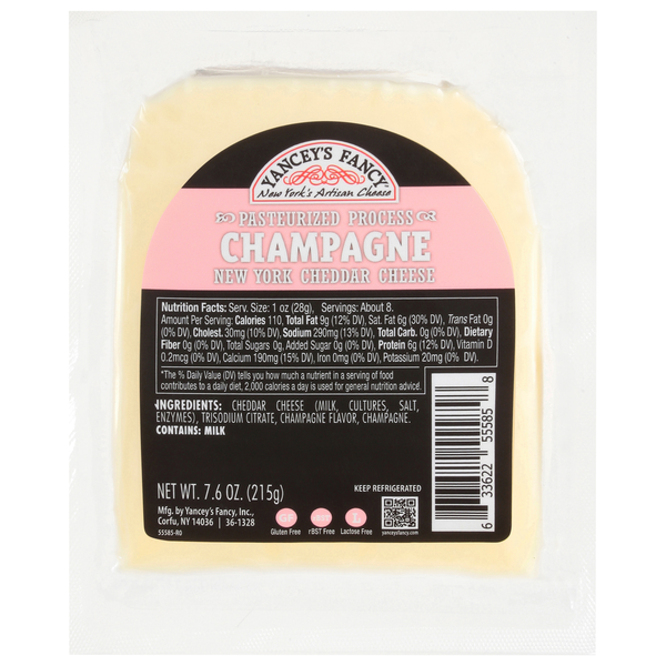 ちむ 様　SON OF THE CHEESE ウエスタンバーシティ Mサイズ Yancey's Fancy Cheese, New York Cheddar, Champagne Same-Day