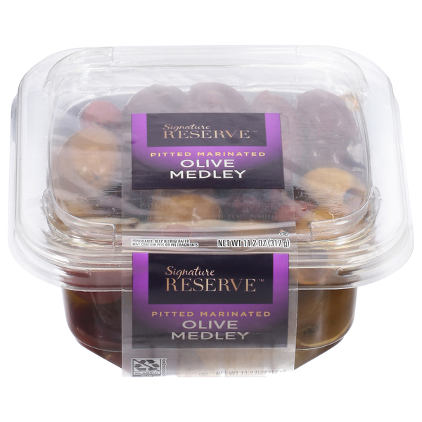 Signature Reserve Olive Medley, Pitted Marinated