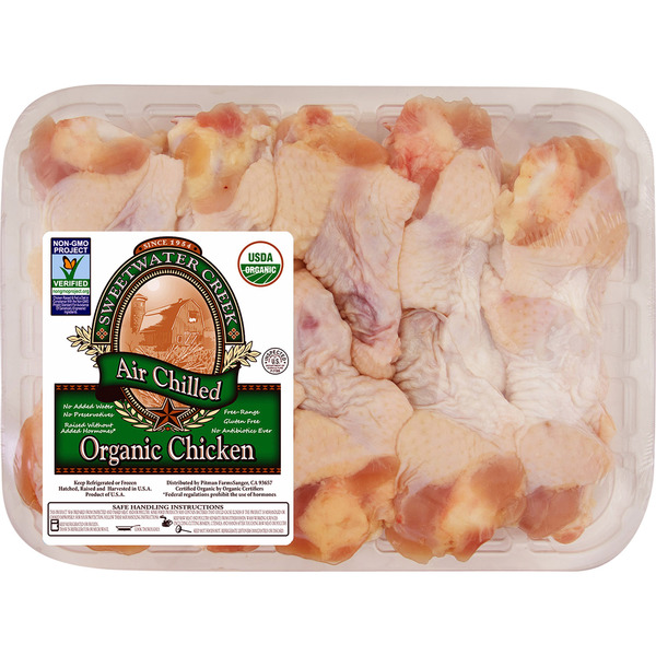 Sweetwater Creek Organic Air Chilled Chicken Wing Drumettes