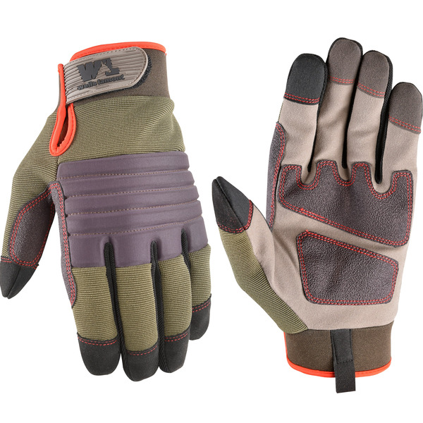 Wells Lamont Green Polyester Demolition Gloves 1 -Pairs
