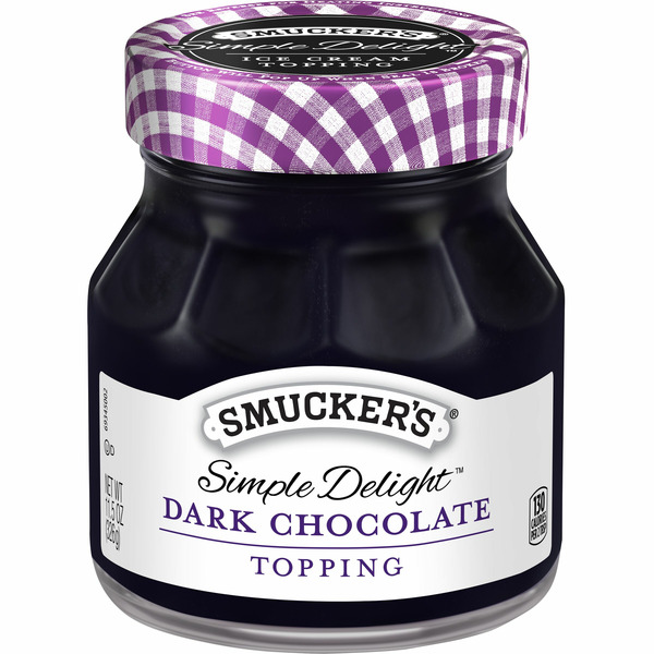 Smucker's Topping, Ice Cream, Dark Chocolate