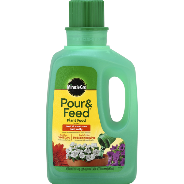 MiracleGro Pour & Feed Plant Food (32 fl oz) Instacart